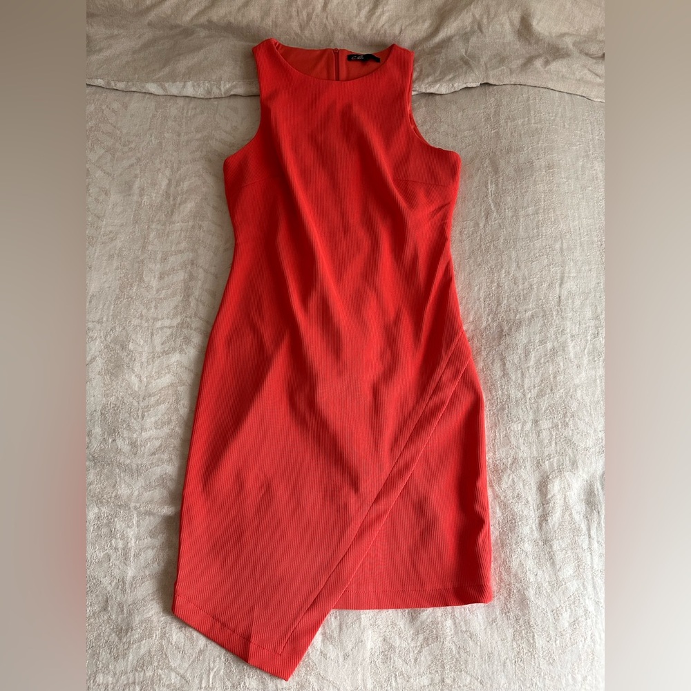 Hot Pink Sleeveless Dress